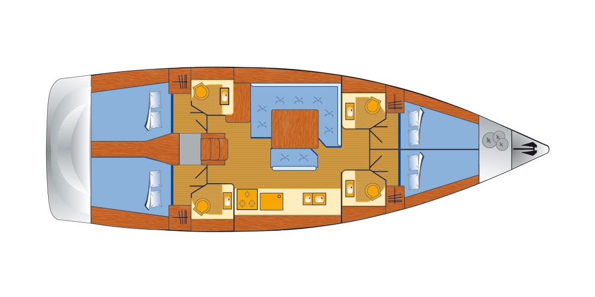 Sun Odyssey 479, Vencel | Yacht Charter Croatia