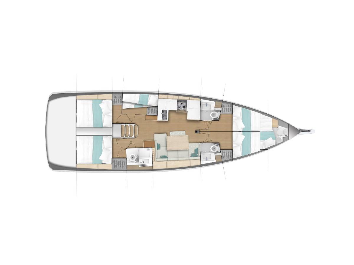 Sun Odyssey 490, Dioniz | Yacht Charter Croatia