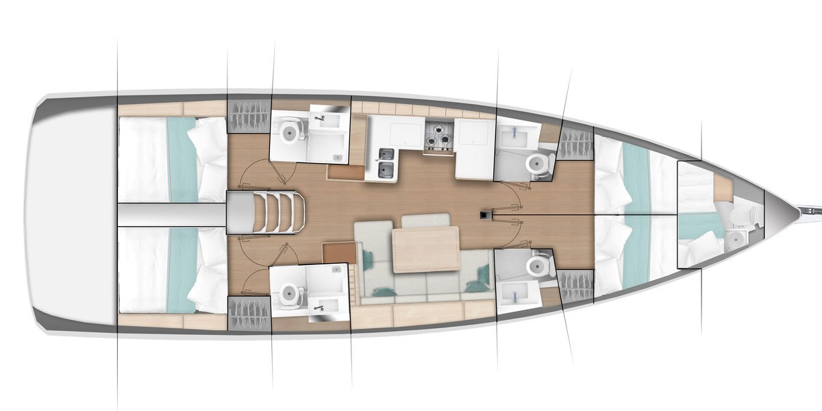 Sun Odyssey 490, Freki | Yacht Charter Croatia