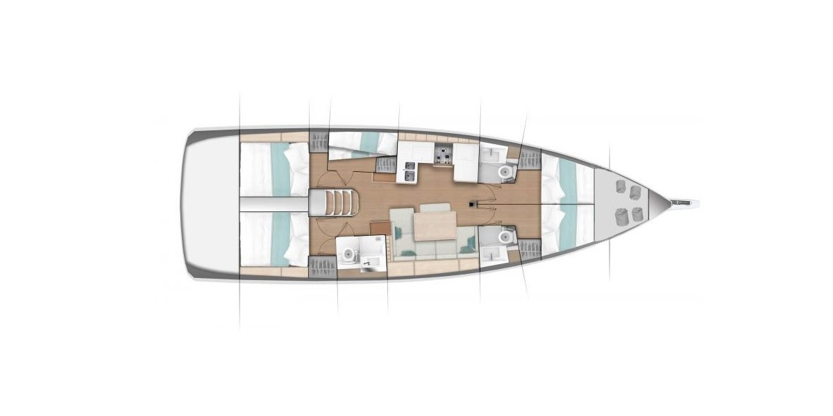 Sun Odyssey 490, Pollux | Yacht Charter Croatia