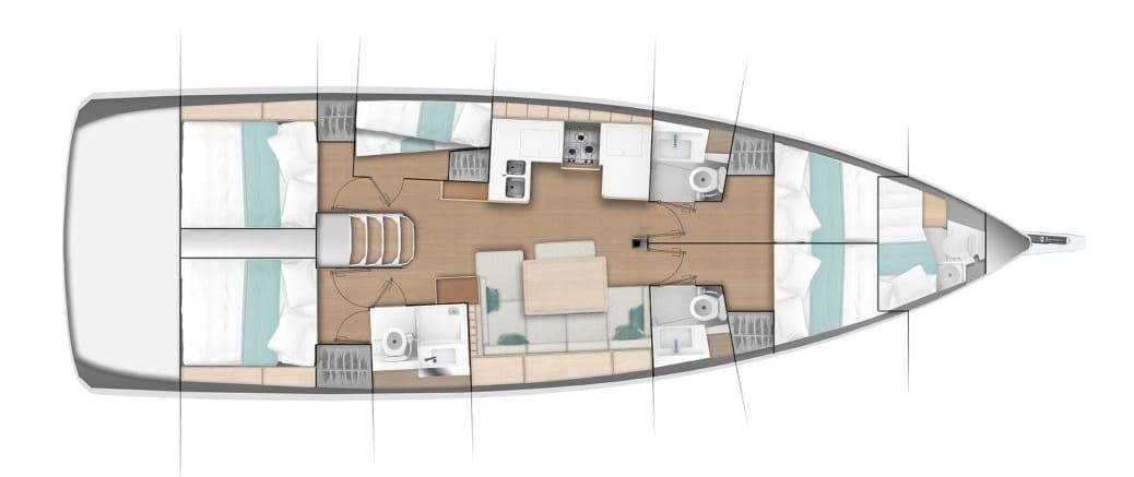 Sun Odyssey 490, First Ride | Yacht Charter Croatia