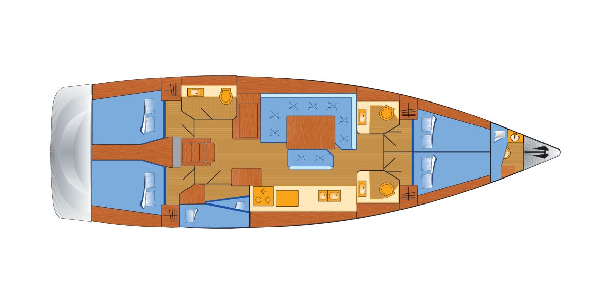 Sun Odyssey 519, Elsa | Yacht Charter Croatia