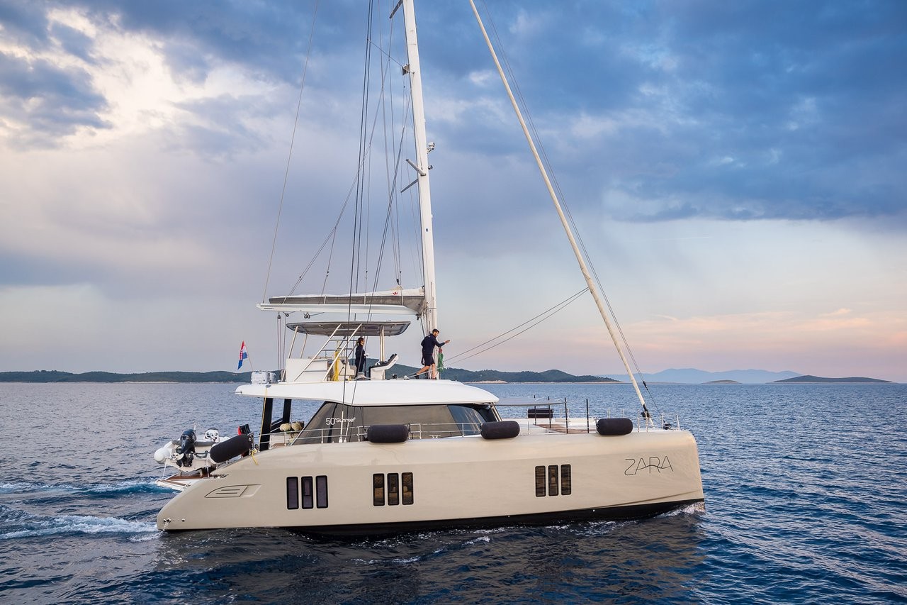 Sunreef 50, Zara | Yacht Charter Croatia