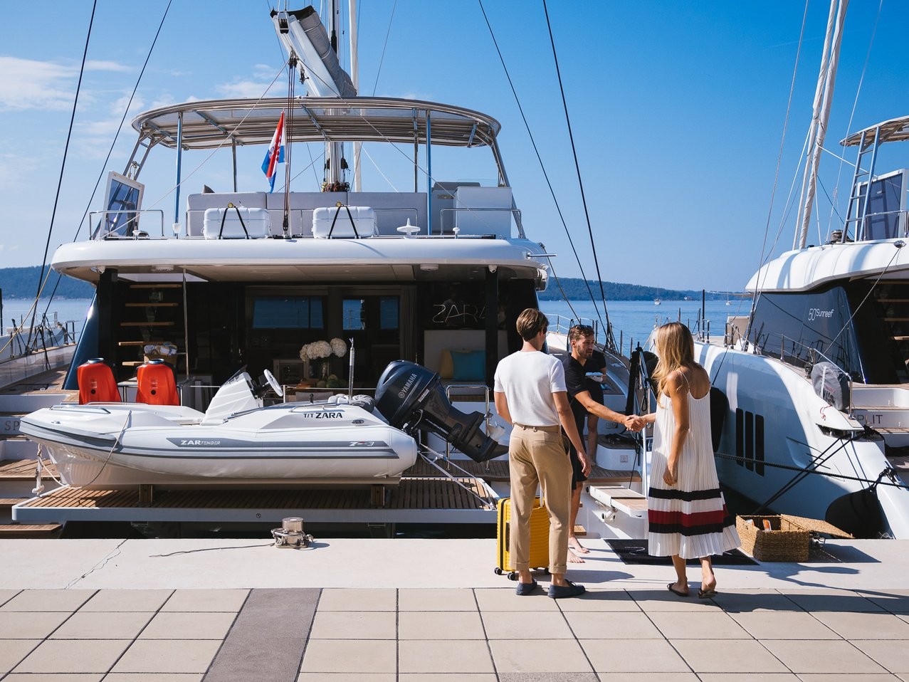 Sunreef 50, Zara | Yacht Charter Croatia