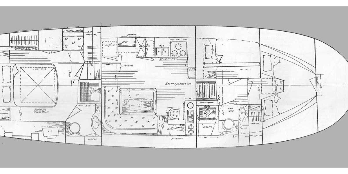 Trawler HAMPTON 42, Sea Lion | Yacht Charter Croatia