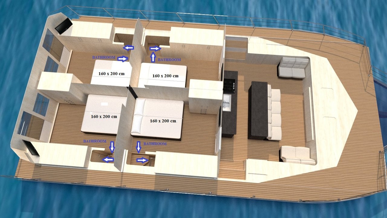 Upwind 50 Eco, Upwind | Yacht Charter Croatia